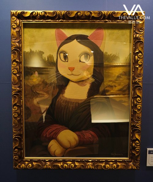 荒山了政　展示会作品　猫 猫罗丽莎》、《创造猫当》｜世界名画主角全面喵化| 近期展览| THE