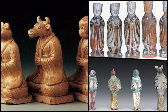 精美絕倫的唐代十二生肖俑，看到最後那頭小豬了嗎？ | 學術視角| THE