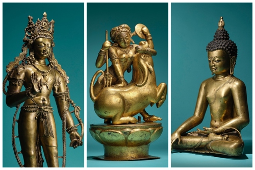 400年歷史屠牛魔杜爾迦像領銜邦瀚斯「施羅德珍藏喜馬拉雅藝術」專場