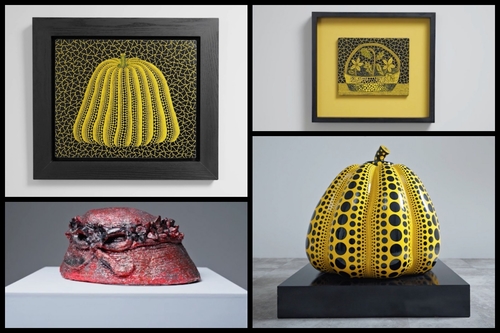 草間彌生招牌南瓜雕塑、畫布作品強勢列陣保利香港拍賣現當代藝術精選