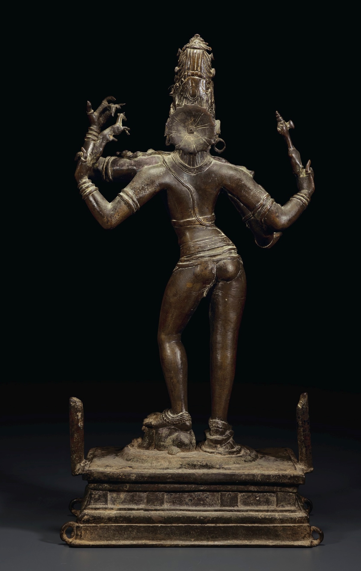 来自古印度的神仙眷侣湿婆雪山神女铜像rmb1030万纽约佳士得拍卖