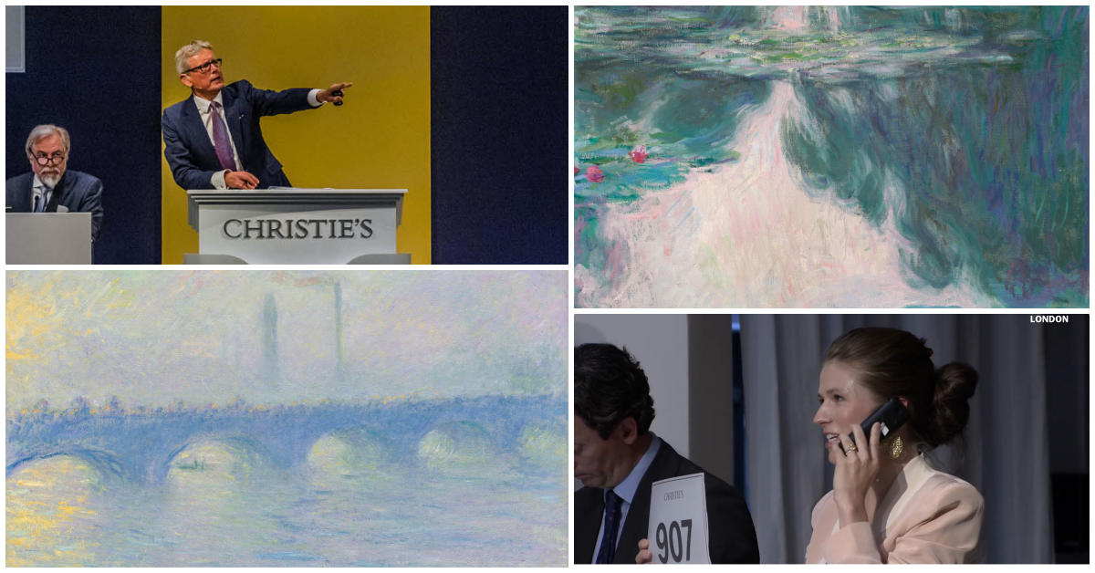 A collector spends US73.6m on two paintings at Christie's