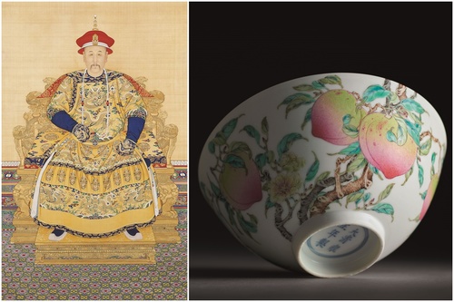 中国古董品 清　雍正　青花五彩龍紋纏枝葵口賞盤　 中国古美術　古瓷器　 古董古玩 置物 ＰＺ018 最新成交结果：中贸圣佳2018秋拍《中国古代陶瓷》专场！|看鉴_本品