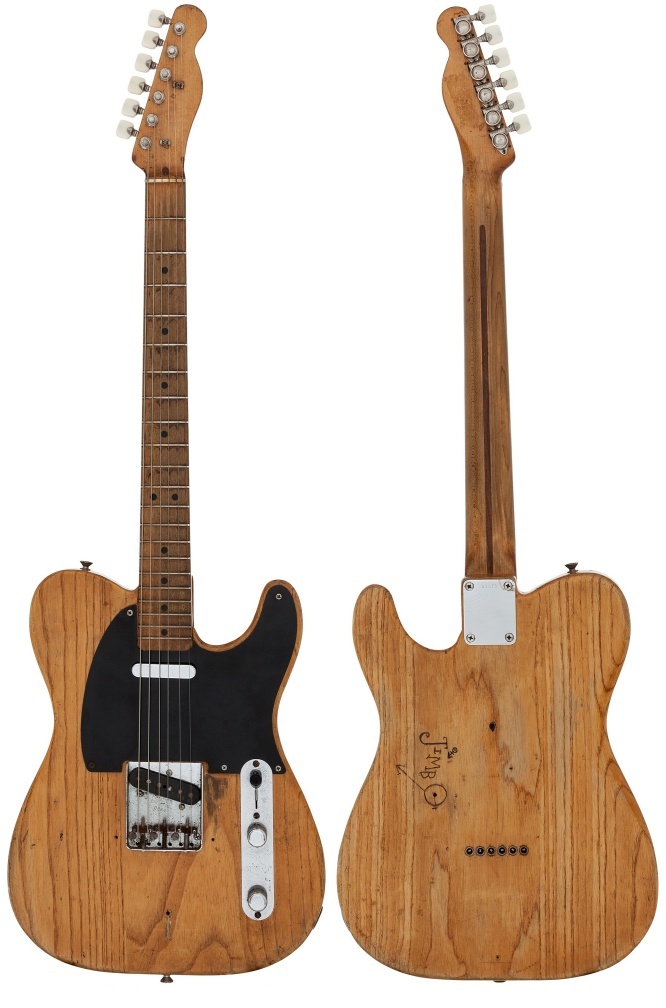 Stevie Ray Vaughan Owned And Staged Played Jimbo Electric Guitar Stevie Ray Vaughan Owned And Staged Played Jimbo Electric Guitar