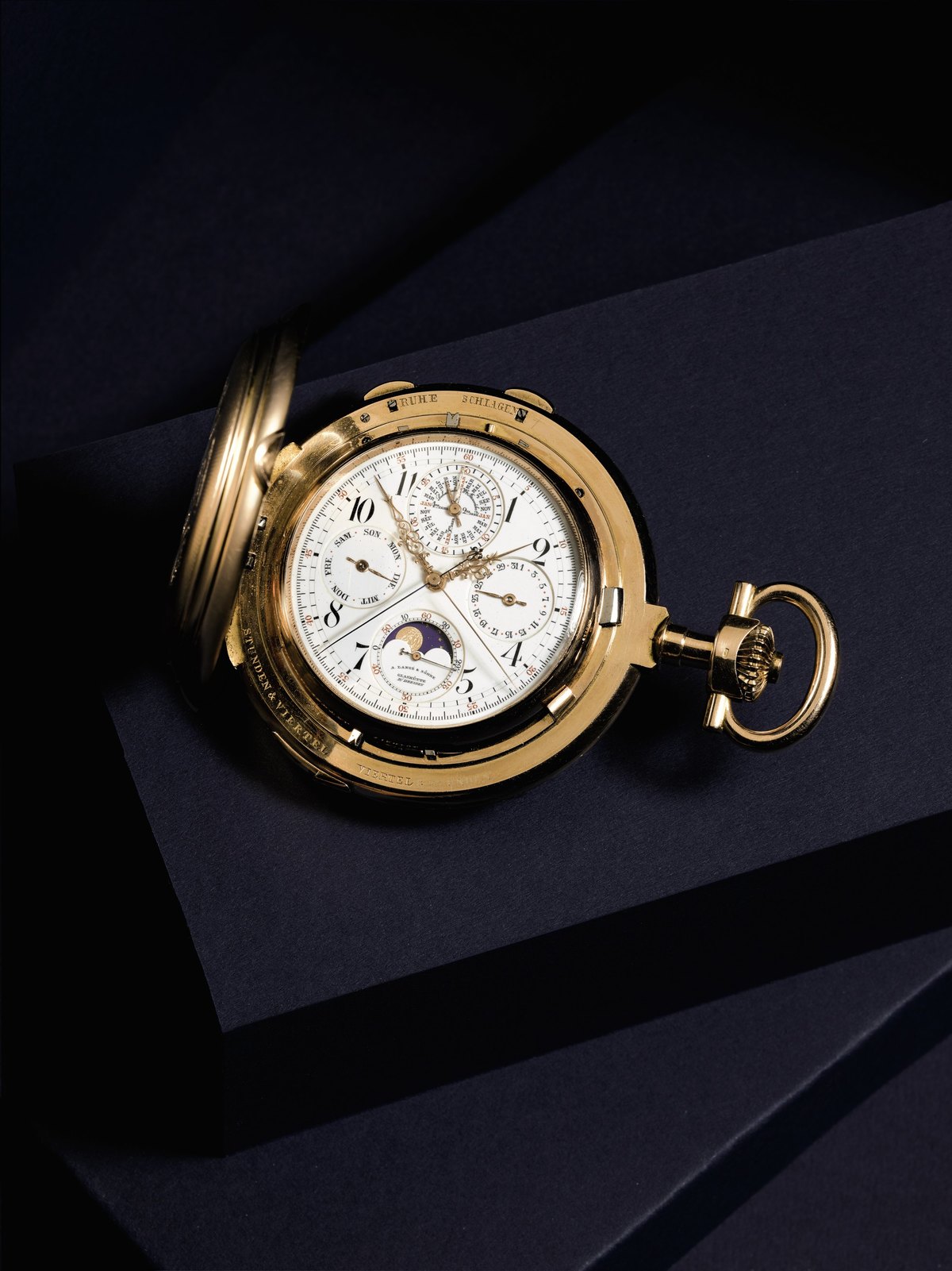 来自德国小镇的钟表传奇 朗格百年怀表rmb 280万瑞士上拍