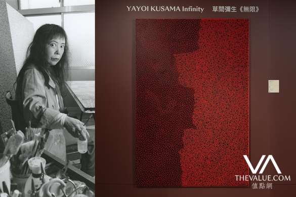 融合「無限的網」與「波點」兩大標誌草間彌生《無限》HK$4,643萬