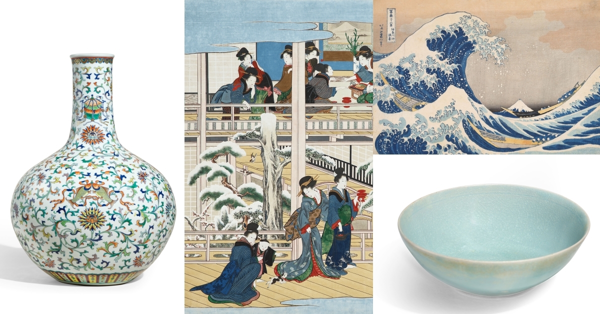 岡田美術館藏」專場與「御賞菁華」夜拍香港蘇富比亞洲古董藝術11月重磅
