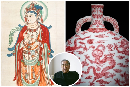 清翫雅集」首任會長珍藏再掀熱潮張大千敦煌傑作、明清官窯隆重登場