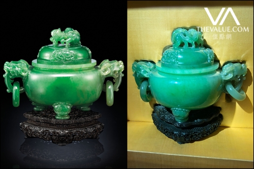 慧眼識英雄晚清翡翠爐不足半年升價5倍| 拍賣新聞| THE VALUE | 連結