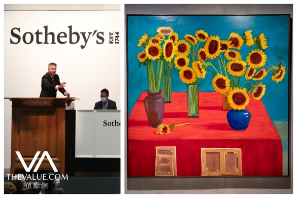 Hockney still life fetched HK$115m at Sotheby's, the second