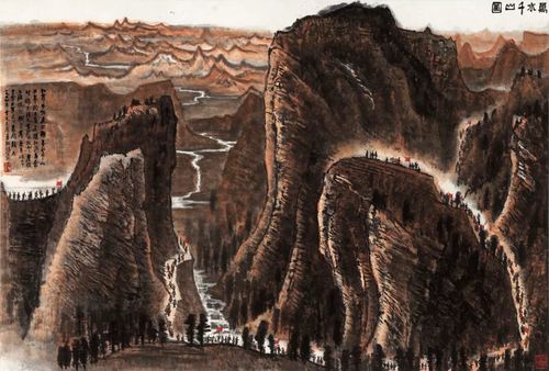 李可染「红色山水画」RMB 2.07亿天价成交买家是刘益谦还是赵旭